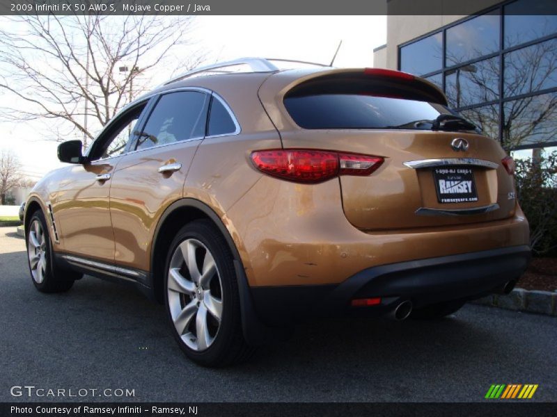  2009 FX 50 AWD S Mojave Copper