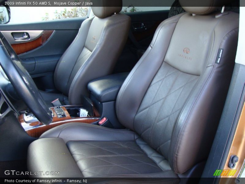  2009 FX 50 AWD S Java Interior