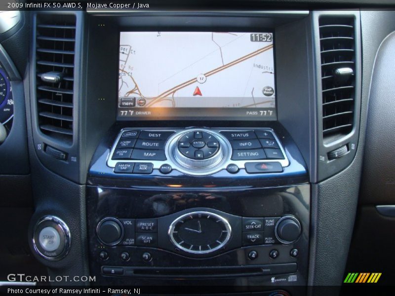Mojave Copper / Java 2009 Infiniti FX 50 AWD S