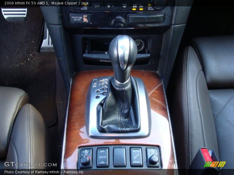  2009 FX 50 AWD S 7 Speed ASC Automatic Shifter