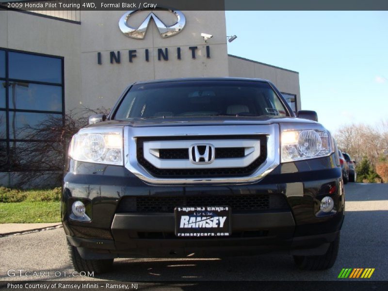 Formal Black / Gray 2009 Honda Pilot Touring 4WD