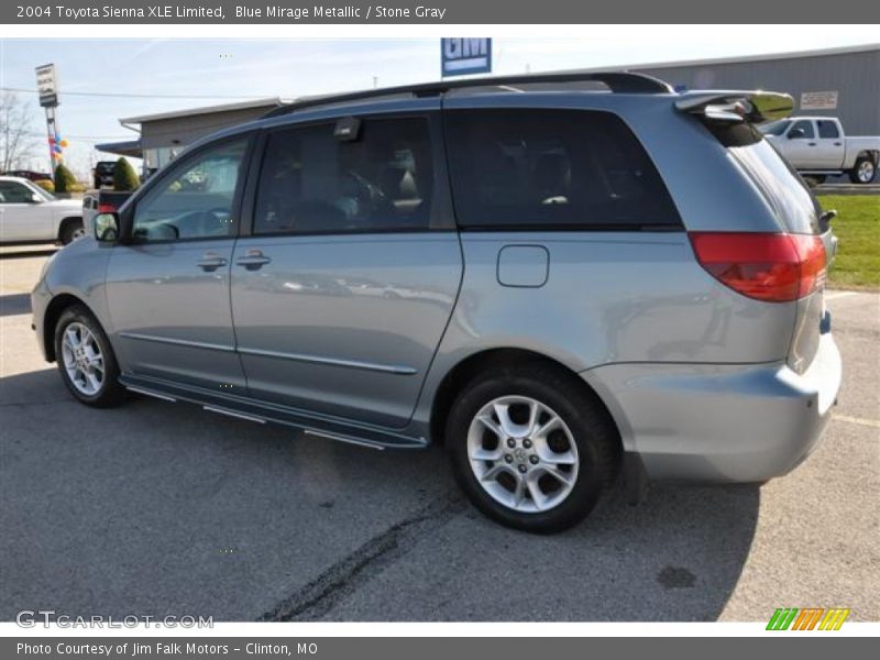 Blue Mirage Metallic / Stone Gray 2004 Toyota Sienna XLE Limited