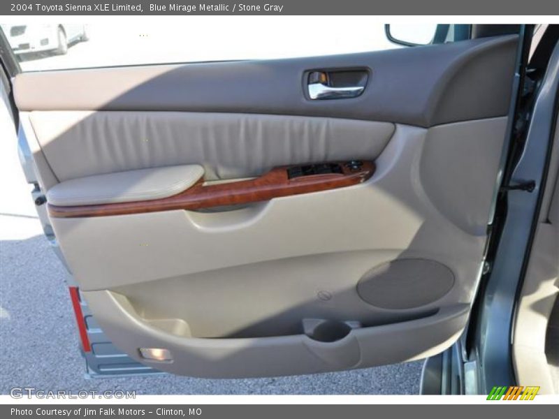 Blue Mirage Metallic / Stone Gray 2004 Toyota Sienna XLE Limited