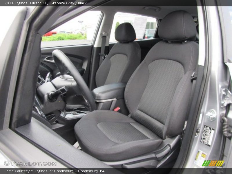 2011 Tucson GL Black Interior