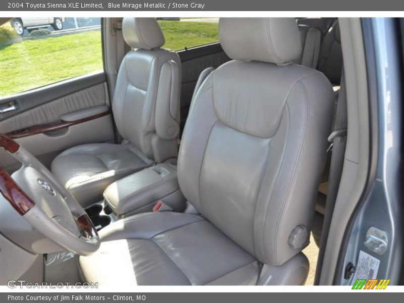Blue Mirage Metallic / Stone Gray 2004 Toyota Sienna XLE Limited