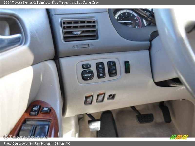 Blue Mirage Metallic / Stone Gray 2004 Toyota Sienna XLE Limited