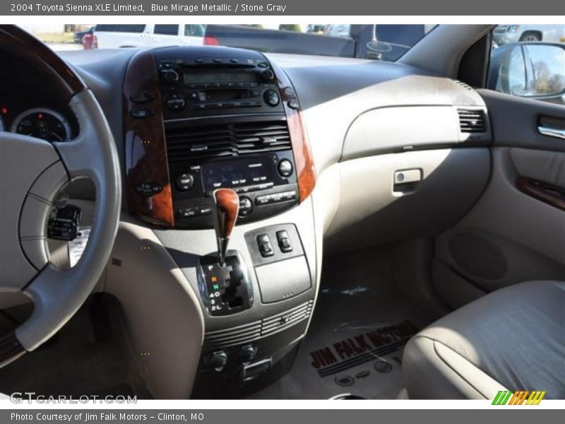 Blue Mirage Metallic / Stone Gray 2004 Toyota Sienna XLE Limited