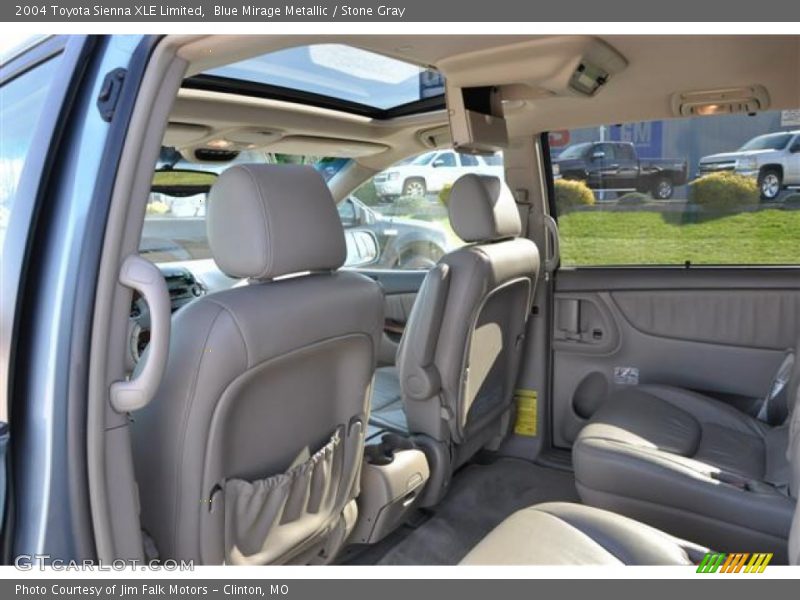 Blue Mirage Metallic / Stone Gray 2004 Toyota Sienna XLE Limited