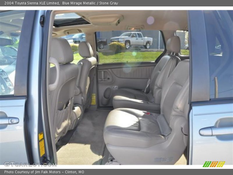 Blue Mirage Metallic / Stone Gray 2004 Toyota Sienna XLE Limited