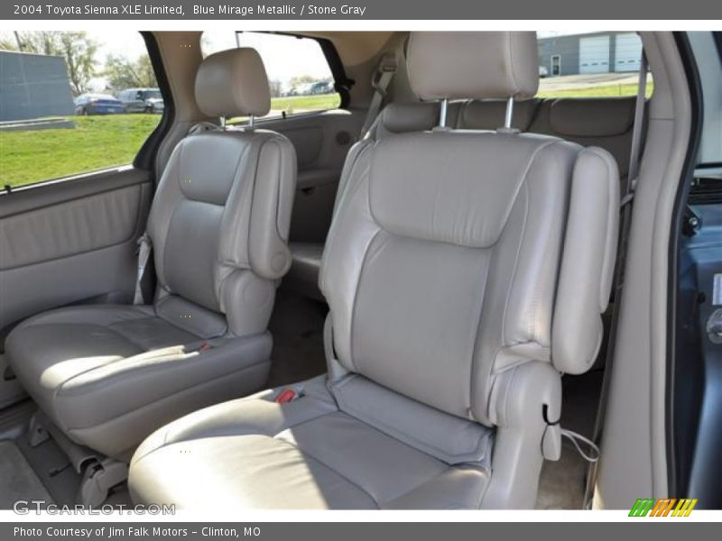 Blue Mirage Metallic / Stone Gray 2004 Toyota Sienna XLE Limited