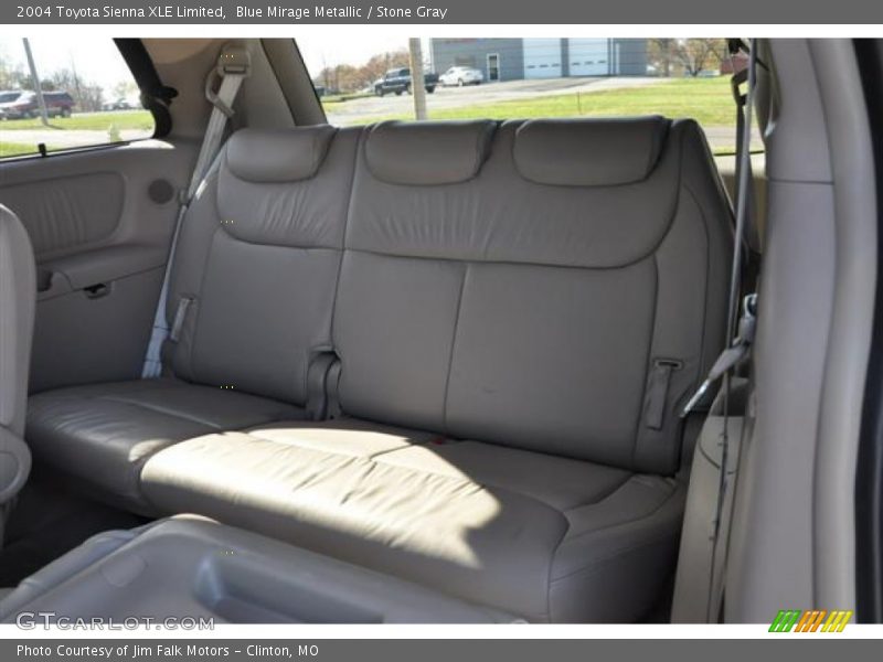 Blue Mirage Metallic / Stone Gray 2004 Toyota Sienna XLE Limited