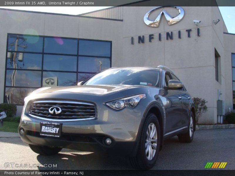 Umbria Twilight / Graphite 2009 Infiniti FX 35 AWD