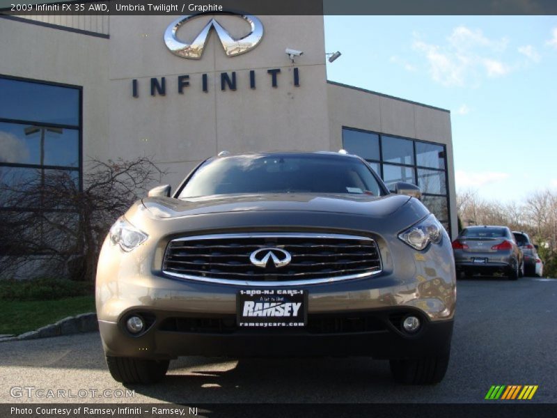 Umbria Twilight / Graphite 2009 Infiniti FX 35 AWD