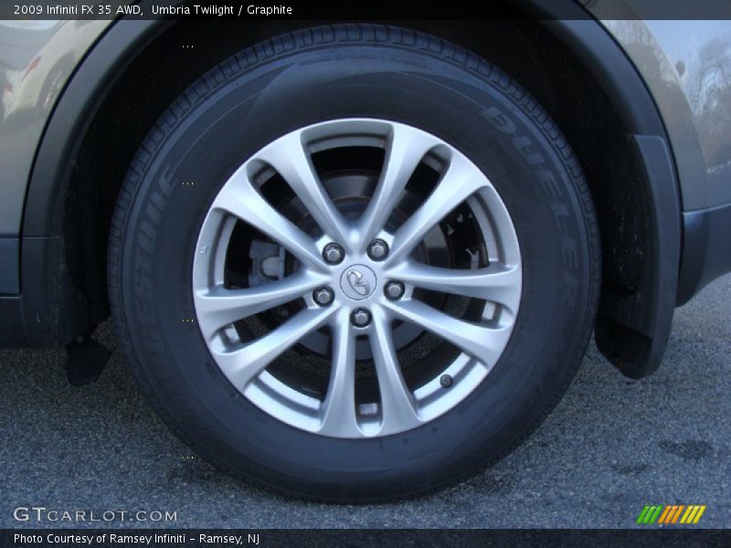 Umbria Twilight / Graphite 2009 Infiniti FX 35 AWD