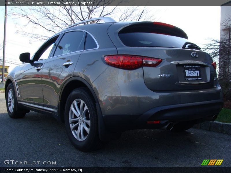 Umbria Twilight / Graphite 2009 Infiniti FX 35 AWD