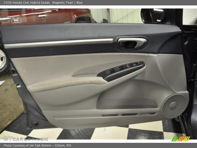 Magnetic Pearl / Blue 2009 Honda Civic Hybrid Sedan