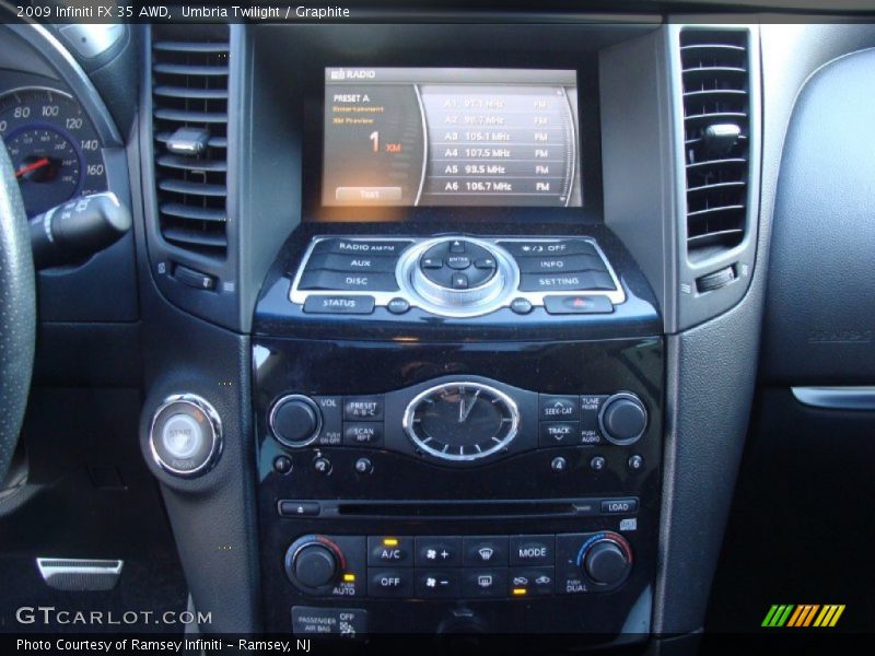 Umbria Twilight / Graphite 2009 Infiniti FX 35 AWD