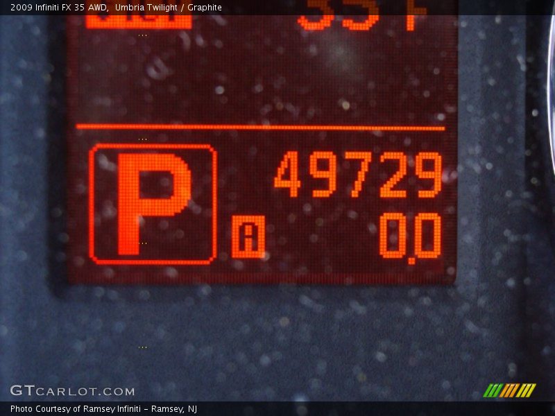 Umbria Twilight / Graphite 2009 Infiniti FX 35 AWD