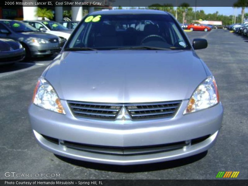 Cool Silver Metallic / Gray 2006 Mitsubishi Lancer ES