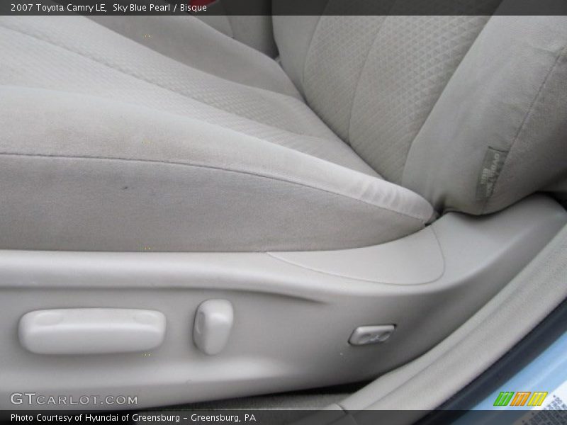 Sky Blue Pearl / Bisque 2007 Toyota Camry LE