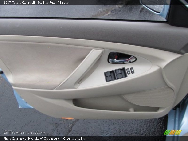 Sky Blue Pearl / Bisque 2007 Toyota Camry LE