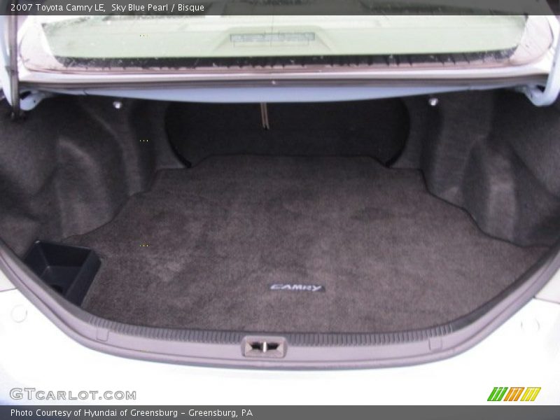 Sky Blue Pearl / Bisque 2007 Toyota Camry LE