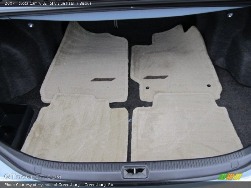 Sky Blue Pearl / Bisque 2007 Toyota Camry LE