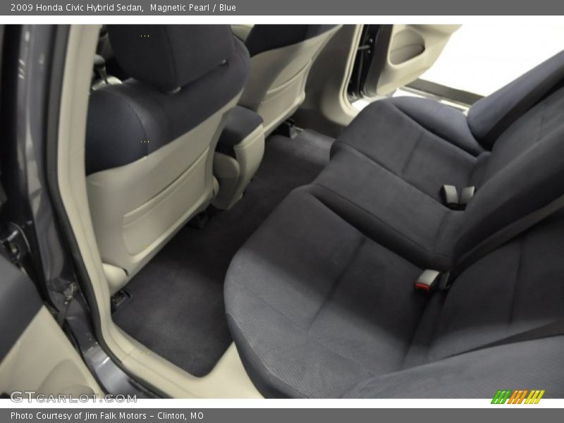 Magnetic Pearl / Blue 2009 Honda Civic Hybrid Sedan