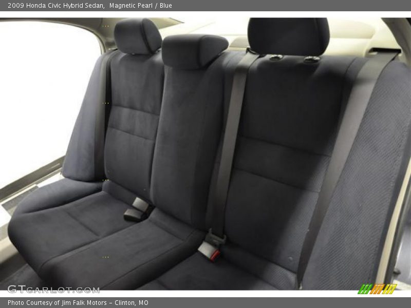 Magnetic Pearl / Blue 2009 Honda Civic Hybrid Sedan