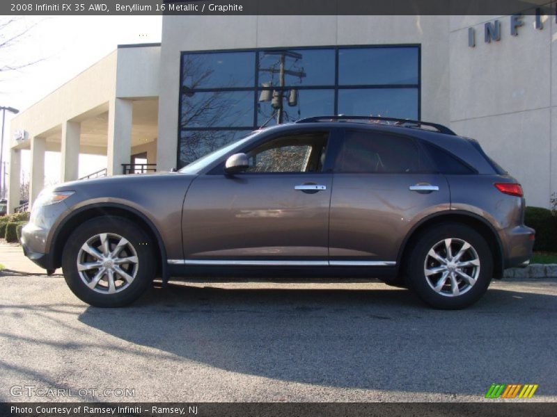  2008 FX 35 AWD Beryllium 16 Metallic