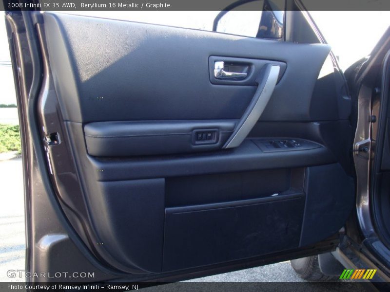 Beryllium 16 Metallic / Graphite 2008 Infiniti FX 35 AWD
