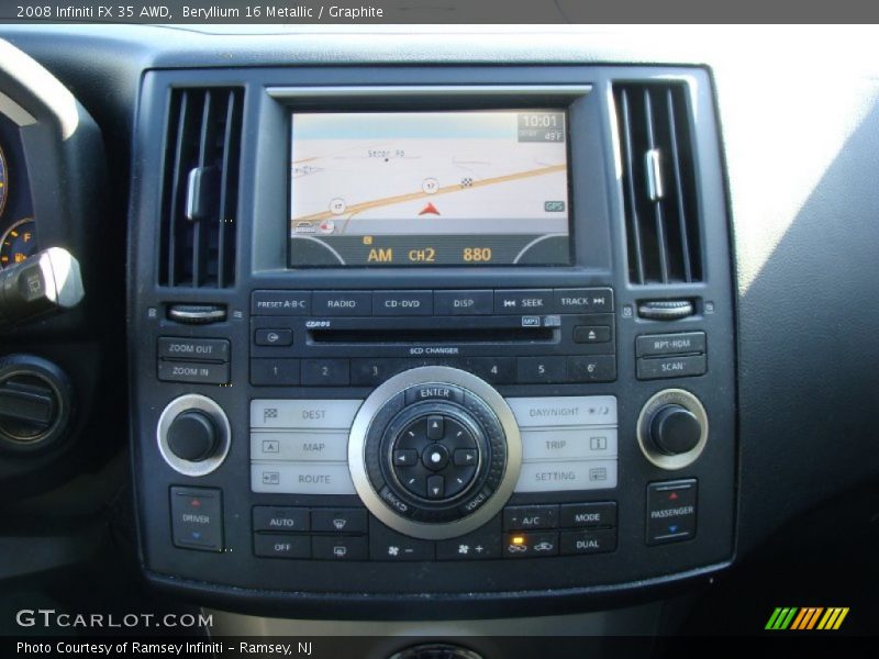Beryllium 16 Metallic / Graphite 2008 Infiniti FX 35 AWD