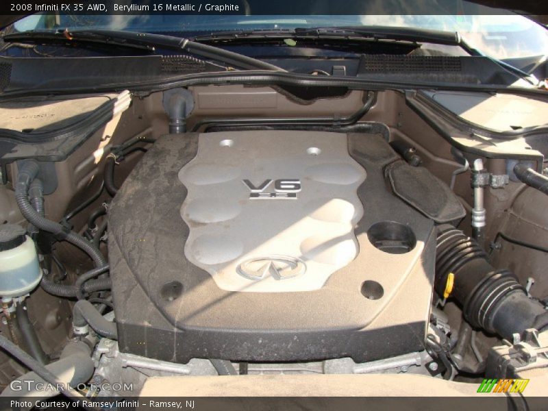 Beryllium 16 Metallic / Graphite 2008 Infiniti FX 35 AWD