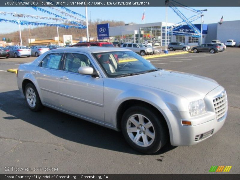 Bright Silver Metallic / Dark Slate Gray/Light Graystone 2007 Chrysler 300 Touring