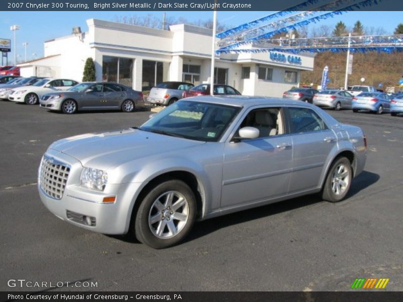 Bright Silver Metallic / Dark Slate Gray/Light Graystone 2007 Chrysler 300 Touring