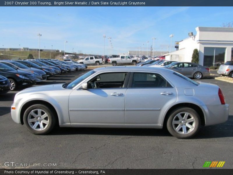 Bright Silver Metallic / Dark Slate Gray/Light Graystone 2007 Chrysler 300 Touring