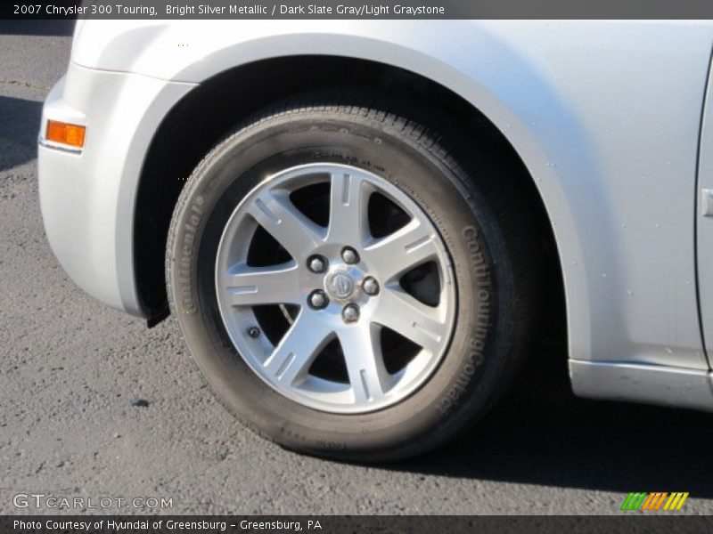 Bright Silver Metallic / Dark Slate Gray/Light Graystone 2007 Chrysler 300 Touring