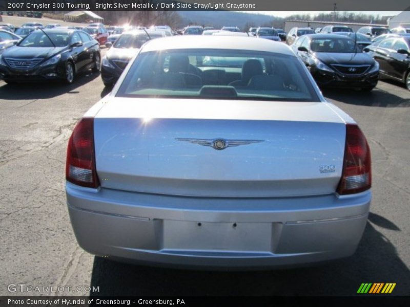 Bright Silver Metallic / Dark Slate Gray/Light Graystone 2007 Chrysler 300 Touring