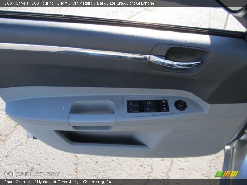 Bright Silver Metallic / Dark Slate Gray/Light Graystone 2007 Chrysler 300 Touring