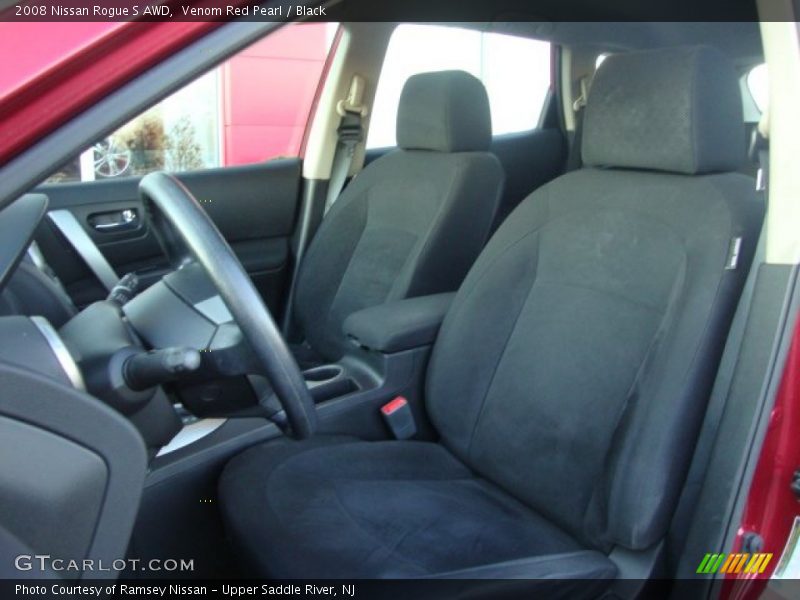 Venom Red Pearl / Black 2008 Nissan Rogue S AWD