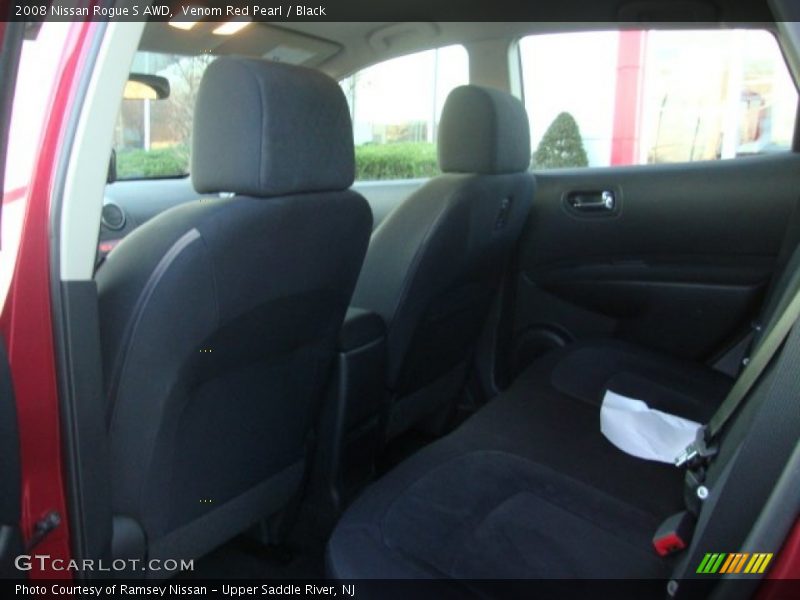 Venom Red Pearl / Black 2008 Nissan Rogue S AWD