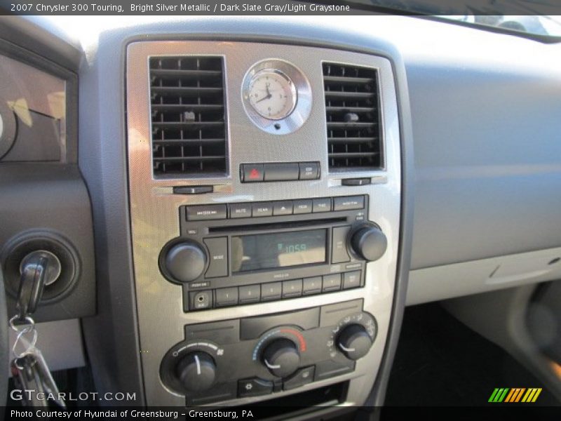 Bright Silver Metallic / Dark Slate Gray/Light Graystone 2007 Chrysler 300 Touring