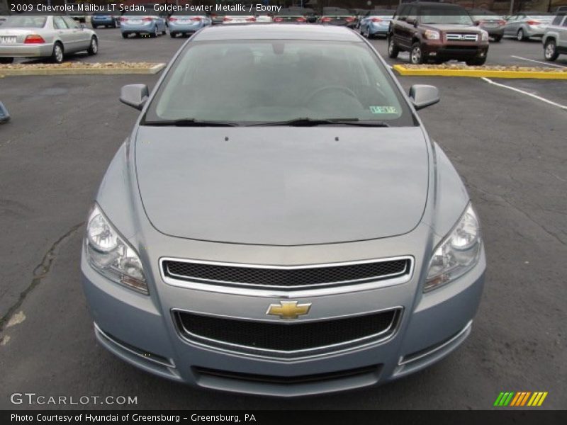 Golden Pewter Metallic / Ebony 2009 Chevrolet Malibu LT Sedan