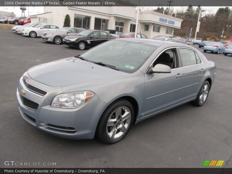 Golden Pewter Metallic / Ebony 2009 Chevrolet Malibu LT Sedan