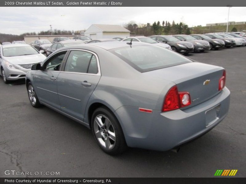 Golden Pewter Metallic / Ebony 2009 Chevrolet Malibu LT Sedan