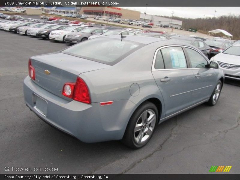 Golden Pewter Metallic / Ebony 2009 Chevrolet Malibu LT Sedan