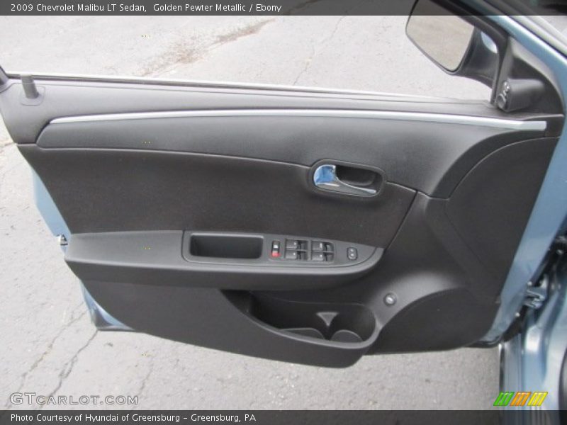 Golden Pewter Metallic / Ebony 2009 Chevrolet Malibu LT Sedan