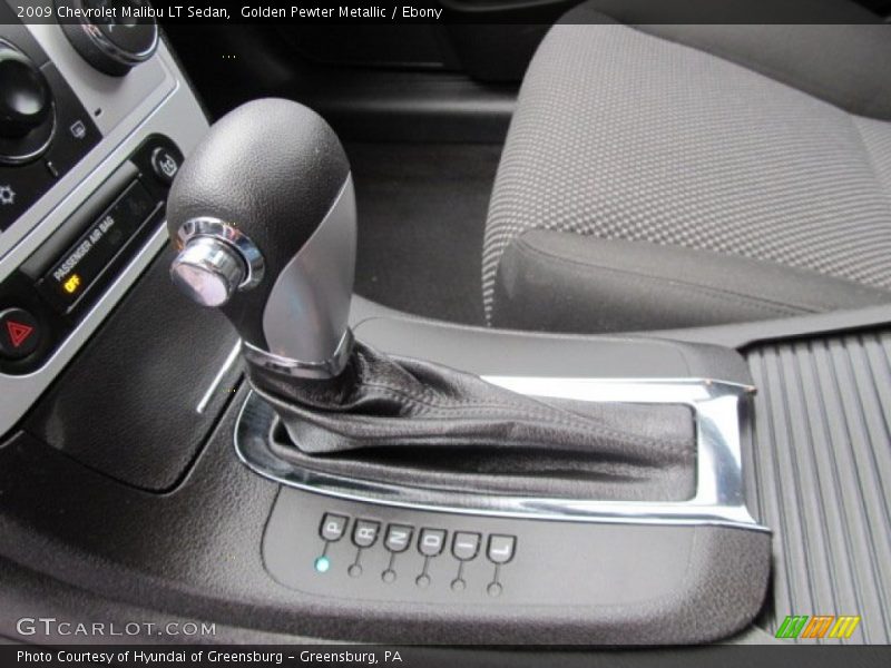 Golden Pewter Metallic / Ebony 2009 Chevrolet Malibu LT Sedan