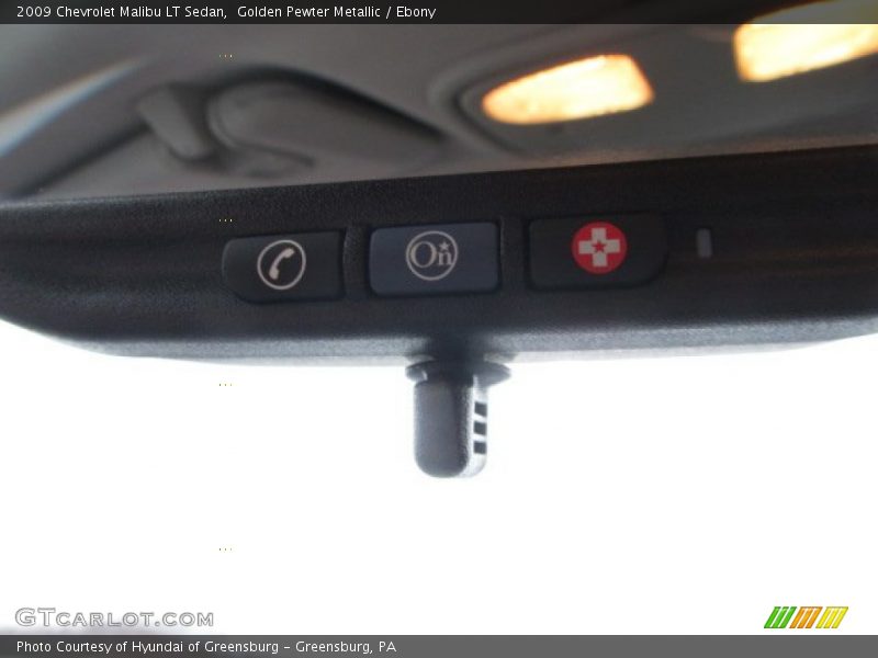 Golden Pewter Metallic / Ebony 2009 Chevrolet Malibu LT Sedan