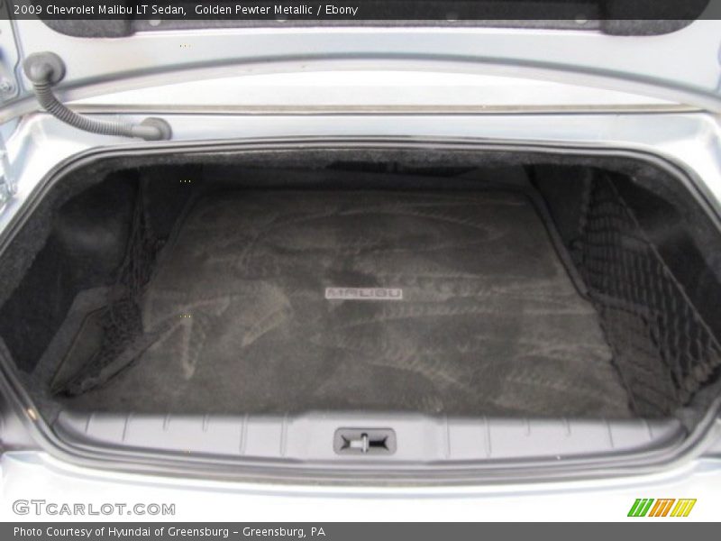 Golden Pewter Metallic / Ebony 2009 Chevrolet Malibu LT Sedan